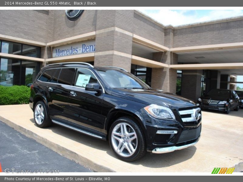 Black / Black 2014 Mercedes-Benz GL 550 4Matic