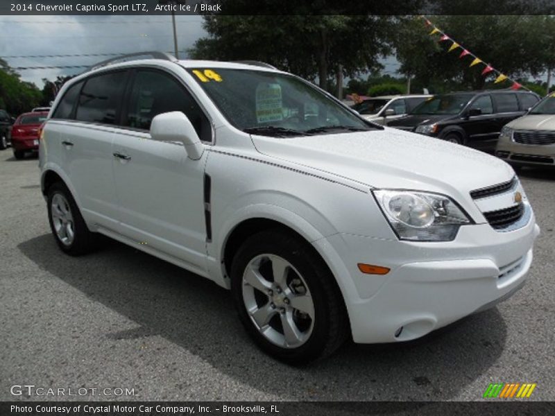 Arctic Ice / Black 2014 Chevrolet Captiva Sport LTZ