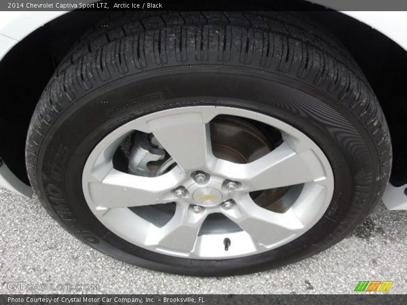 Arctic Ice / Black 2014 Chevrolet Captiva Sport LTZ