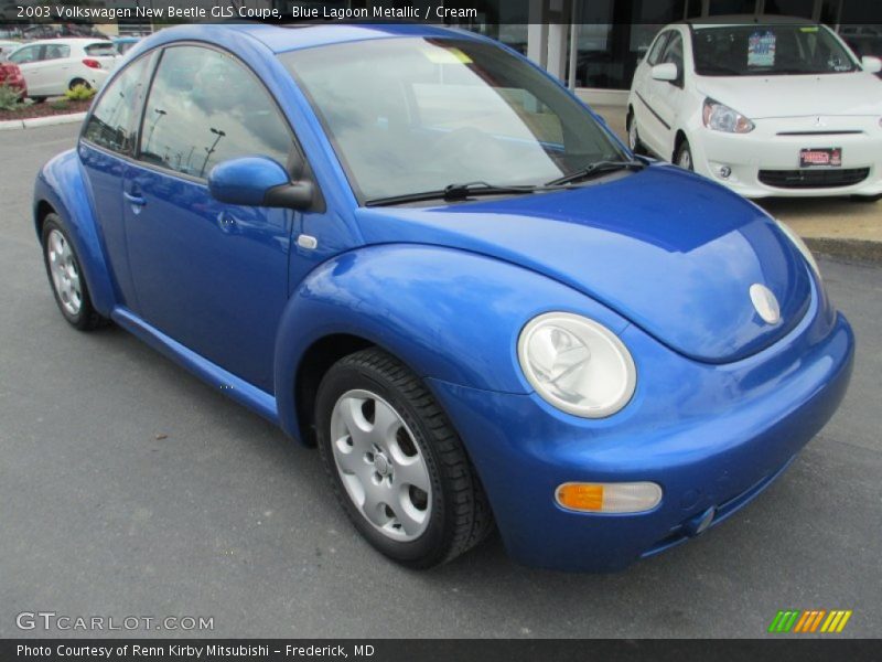 Blue Lagoon Metallic / Cream 2003 Volkswagen New Beetle GLS Coupe