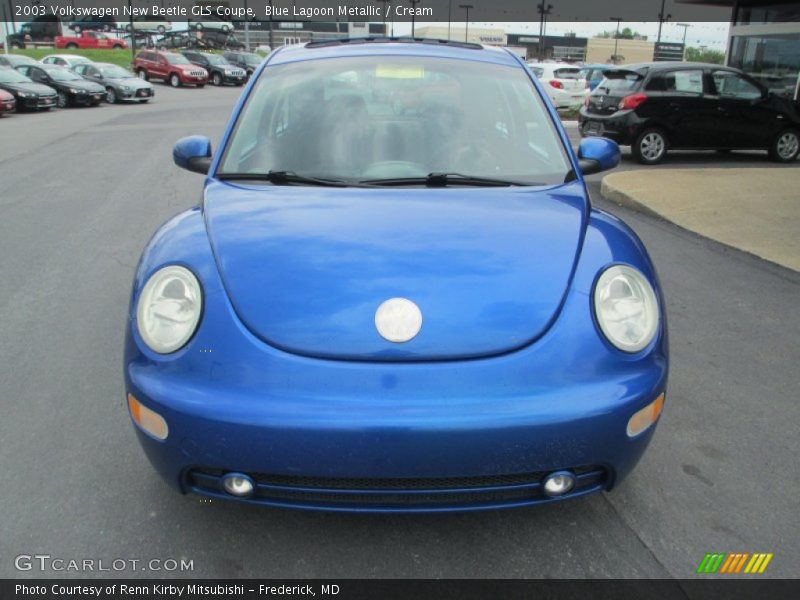 Blue Lagoon Metallic / Cream 2003 Volkswagen New Beetle GLS Coupe