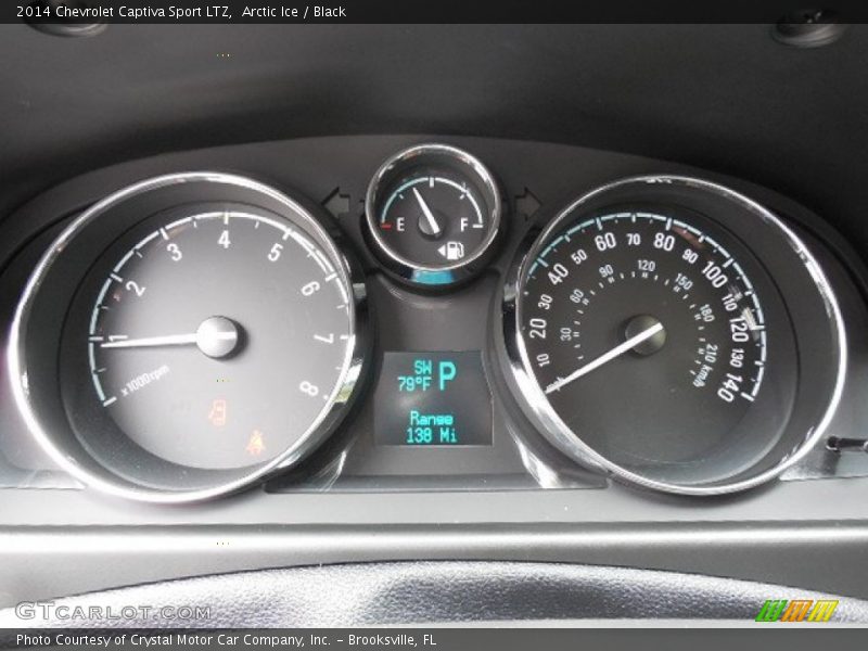 Arctic Ice / Black 2014 Chevrolet Captiva Sport LTZ