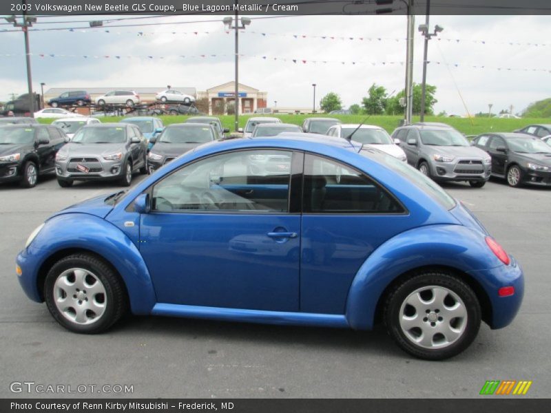 Blue Lagoon Metallic / Cream 2003 Volkswagen New Beetle GLS Coupe