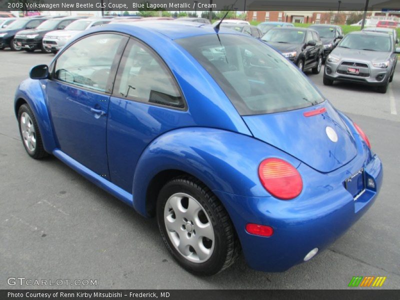 Blue Lagoon Metallic / Cream 2003 Volkswagen New Beetle GLS Coupe