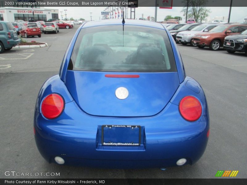 Blue Lagoon Metallic / Cream 2003 Volkswagen New Beetle GLS Coupe