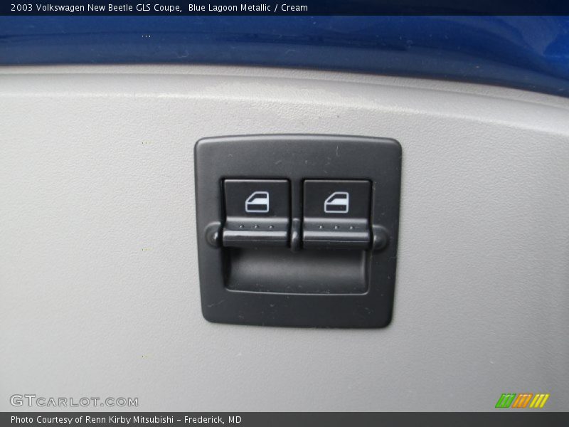 Blue Lagoon Metallic / Cream 2003 Volkswagen New Beetle GLS Coupe
