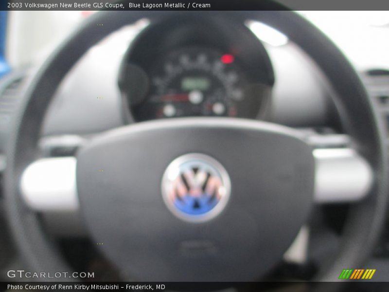 Blue Lagoon Metallic / Cream 2003 Volkswagen New Beetle GLS Coupe