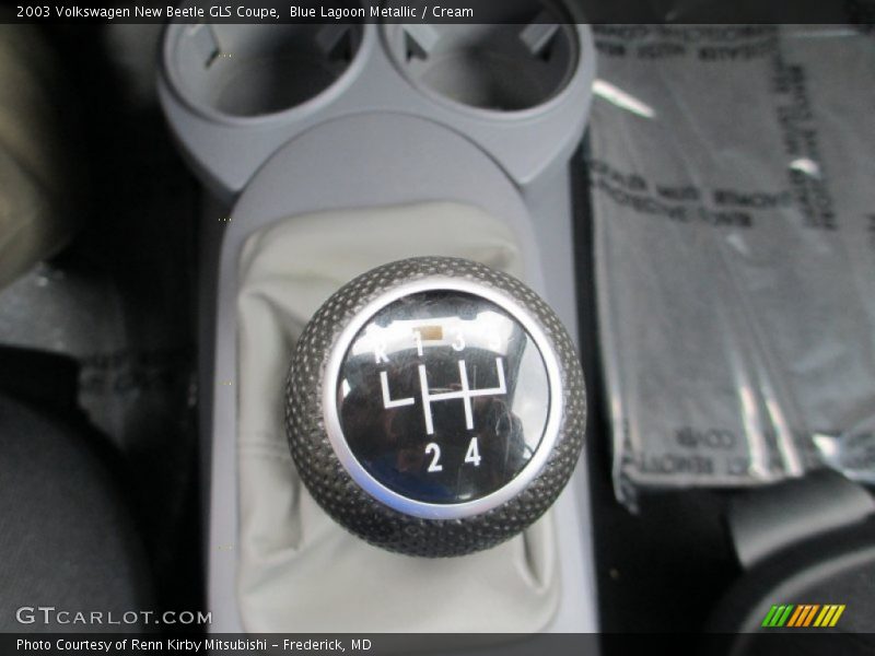Blue Lagoon Metallic / Cream 2003 Volkswagen New Beetle GLS Coupe