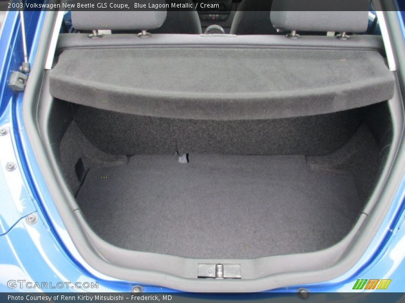 Blue Lagoon Metallic / Cream 2003 Volkswagen New Beetle GLS Coupe
