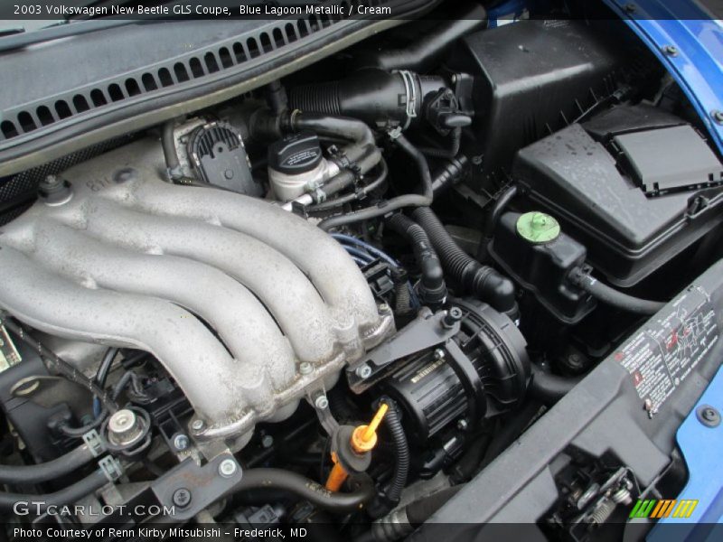 Blue Lagoon Metallic / Cream 2003 Volkswagen New Beetle GLS Coupe