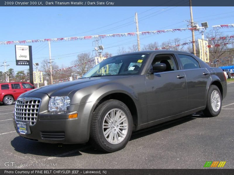 Dark Titanium Metallic / Dark Slate Gray 2009 Chrysler 300 LX