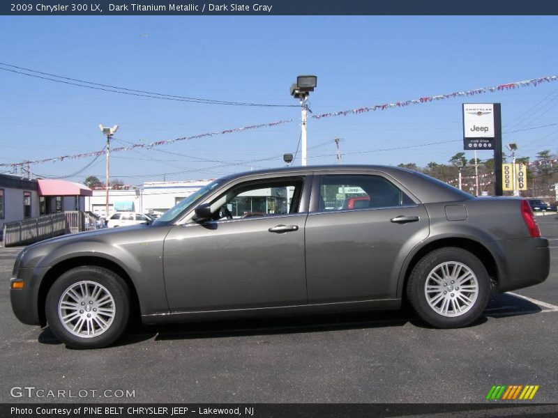 Dark Titanium Metallic / Dark Slate Gray 2009 Chrysler 300 LX