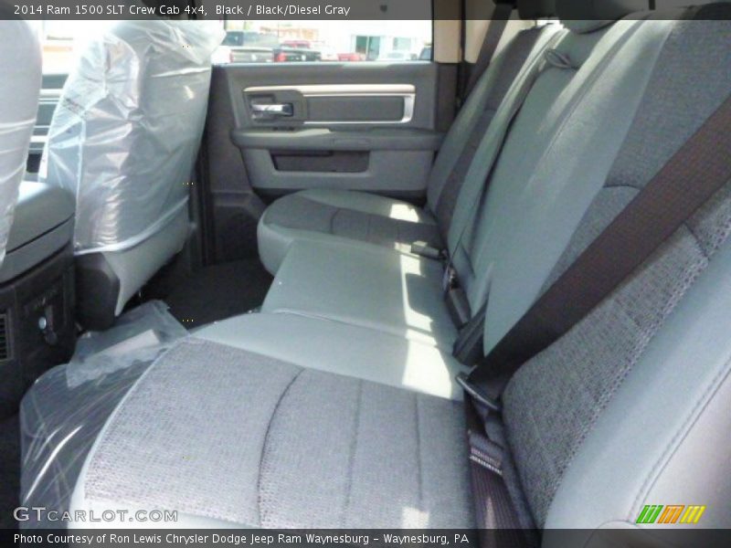 Black / Black/Diesel Gray 2014 Ram 1500 SLT Crew Cab 4x4
