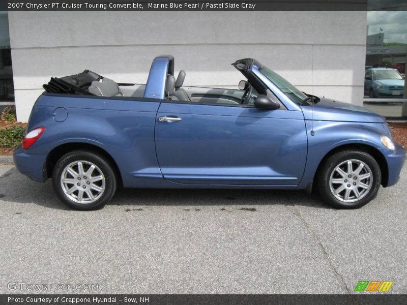 Marine Blue Pearl / Pastel Slate Gray 2007 Chrysler PT Cruiser Touring Convertible