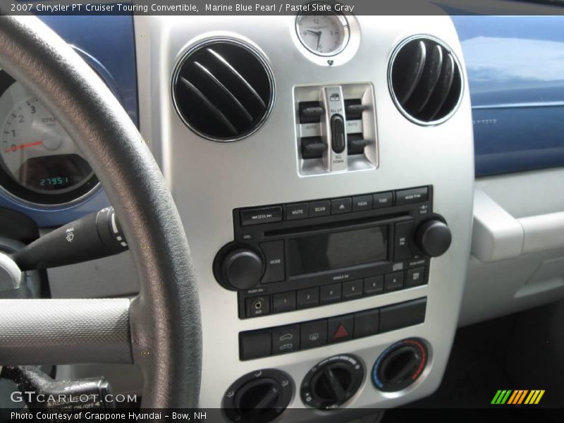 Marine Blue Pearl / Pastel Slate Gray 2007 Chrysler PT Cruiser Touring Convertible
