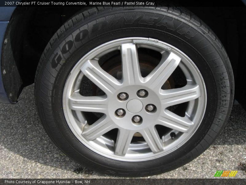 Marine Blue Pearl / Pastel Slate Gray 2007 Chrysler PT Cruiser Touring Convertible