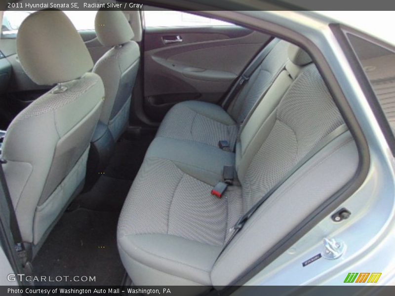 Radiant Silver / Gray 2011 Hyundai Sonata SE