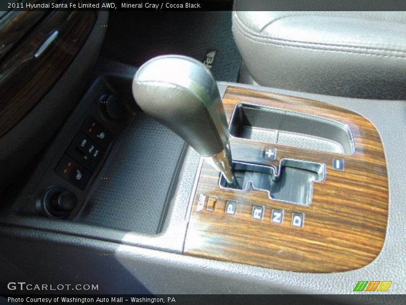 Mineral Gray / Cocoa Black 2011 Hyundai Santa Fe Limited AWD