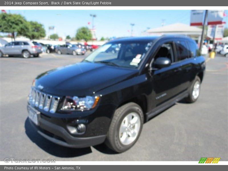 Black / Dark Slate Gray/Light Pebble 2014 Jeep Compass Sport
