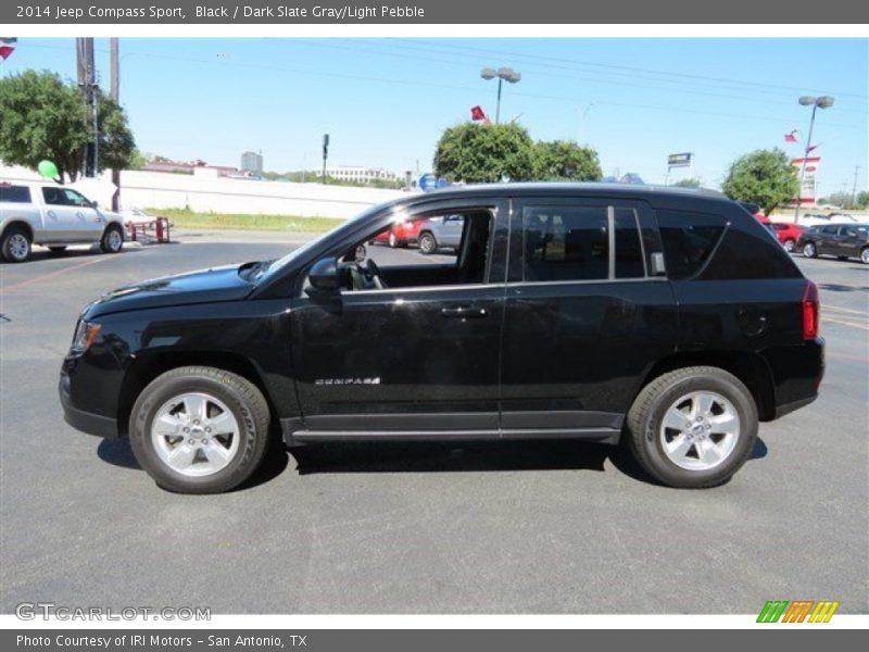 Black / Dark Slate Gray/Light Pebble 2014 Jeep Compass Sport