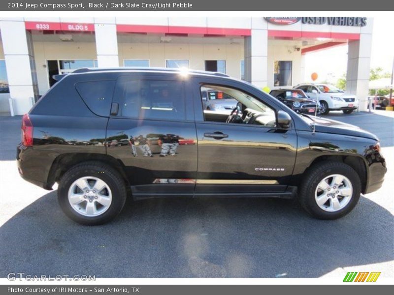 Black / Dark Slate Gray/Light Pebble 2014 Jeep Compass Sport