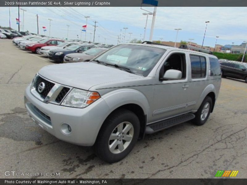 Silver Lightning / Graphite 2009 Nissan Pathfinder SE 4x4