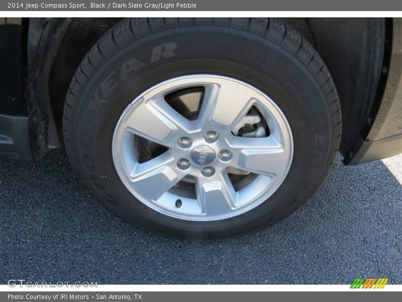 Black / Dark Slate Gray/Light Pebble 2014 Jeep Compass Sport