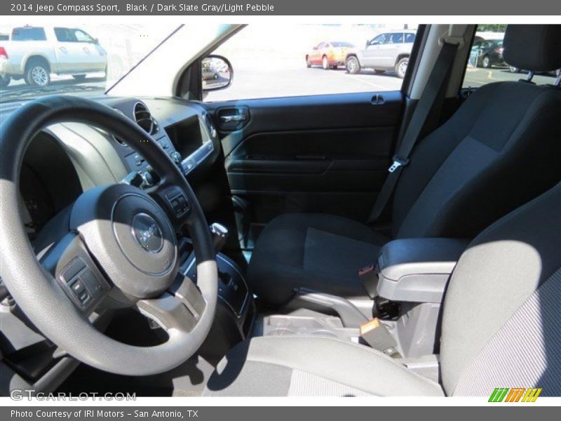 Black / Dark Slate Gray/Light Pebble 2014 Jeep Compass Sport