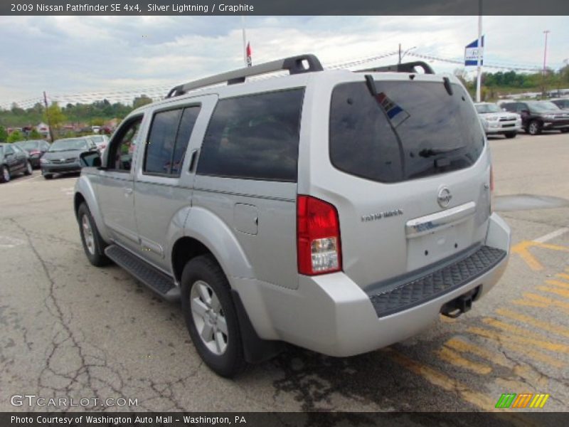 Silver Lightning / Graphite 2009 Nissan Pathfinder SE 4x4