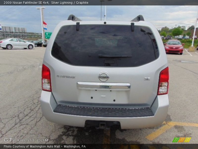 Silver Lightning / Graphite 2009 Nissan Pathfinder SE 4x4