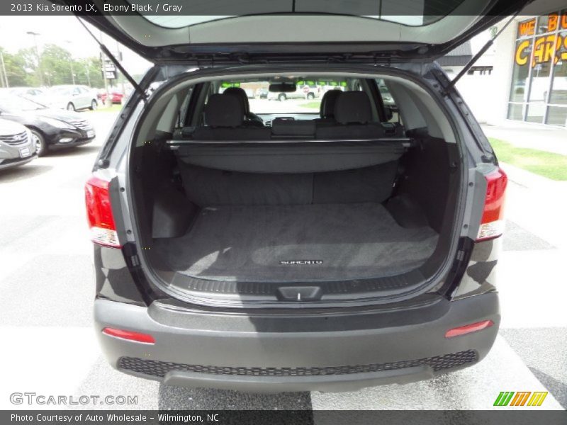 Ebony Black / Gray 2013 Kia Sorento LX