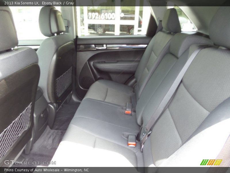 Ebony Black / Gray 2013 Kia Sorento LX