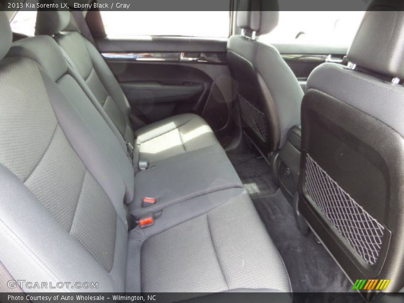 Ebony Black / Gray 2013 Kia Sorento LX
