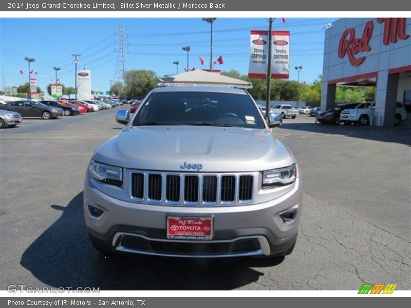 Billet Silver Metallic / Morocco Black 2014 Jeep Grand Cherokee Limited