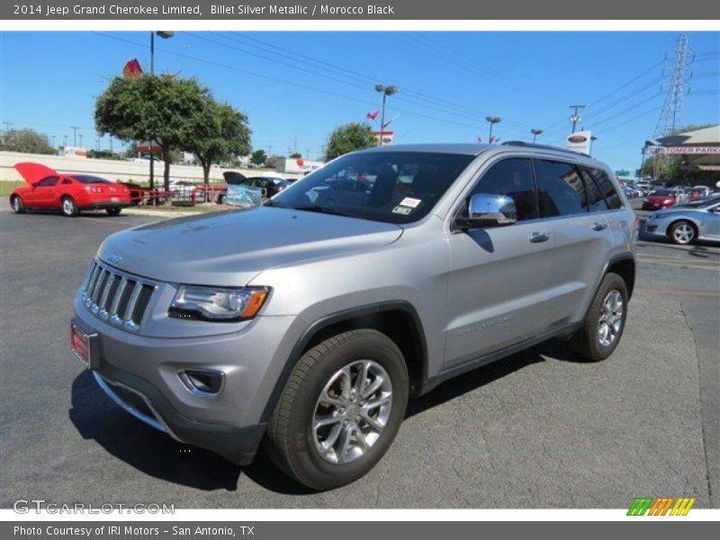 Billet Silver Metallic / Morocco Black 2014 Jeep Grand Cherokee Limited