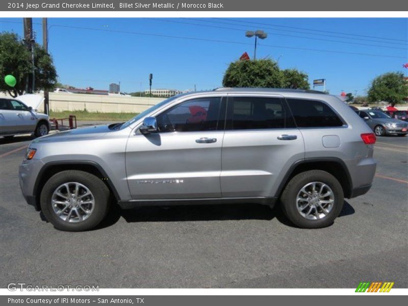 Billet Silver Metallic / Morocco Black 2014 Jeep Grand Cherokee Limited