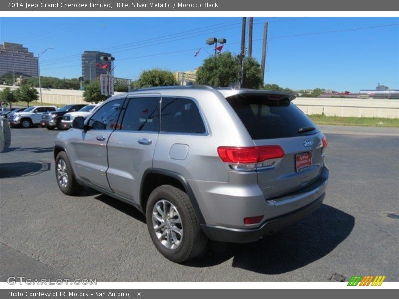 Billet Silver Metallic / Morocco Black 2014 Jeep Grand Cherokee Limited