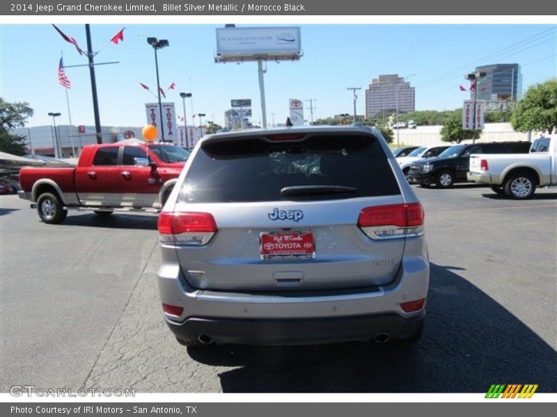 Billet Silver Metallic / Morocco Black 2014 Jeep Grand Cherokee Limited
