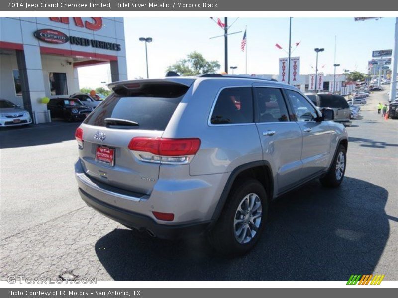 Billet Silver Metallic / Morocco Black 2014 Jeep Grand Cherokee Limited