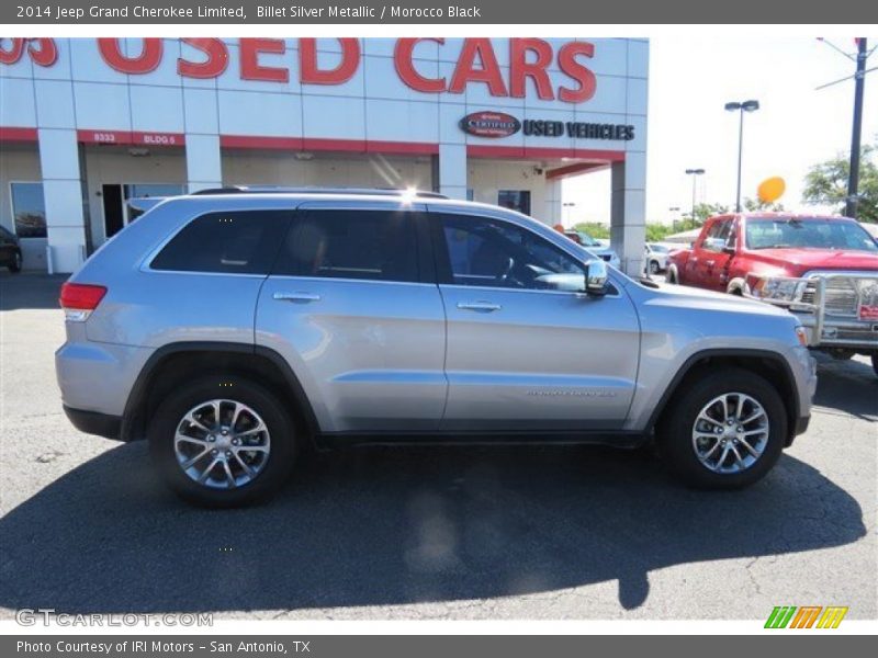 Billet Silver Metallic / Morocco Black 2014 Jeep Grand Cherokee Limited