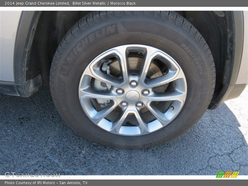 Billet Silver Metallic / Morocco Black 2014 Jeep Grand Cherokee Limited