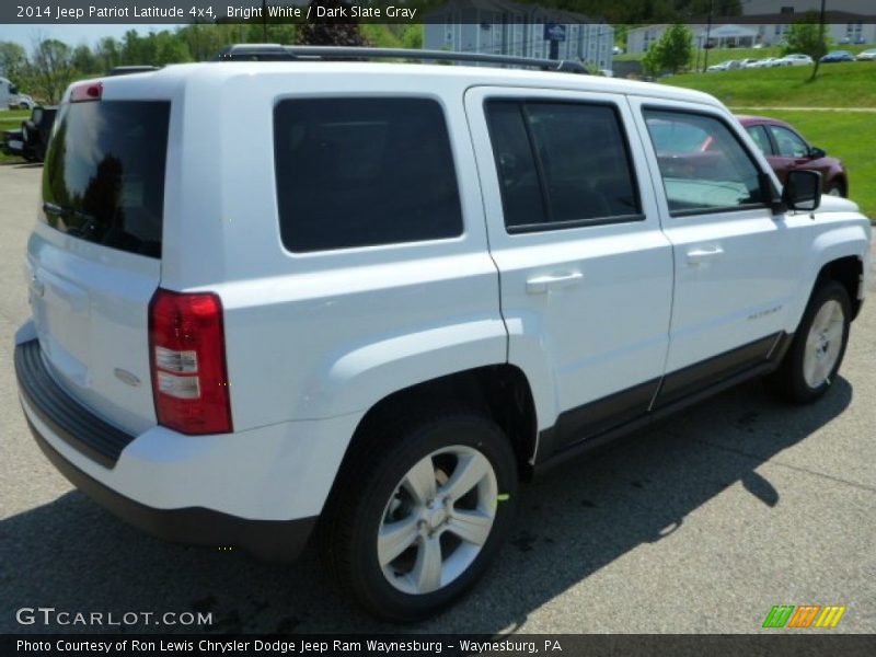 Bright White / Dark Slate Gray 2014 Jeep Patriot Latitude 4x4