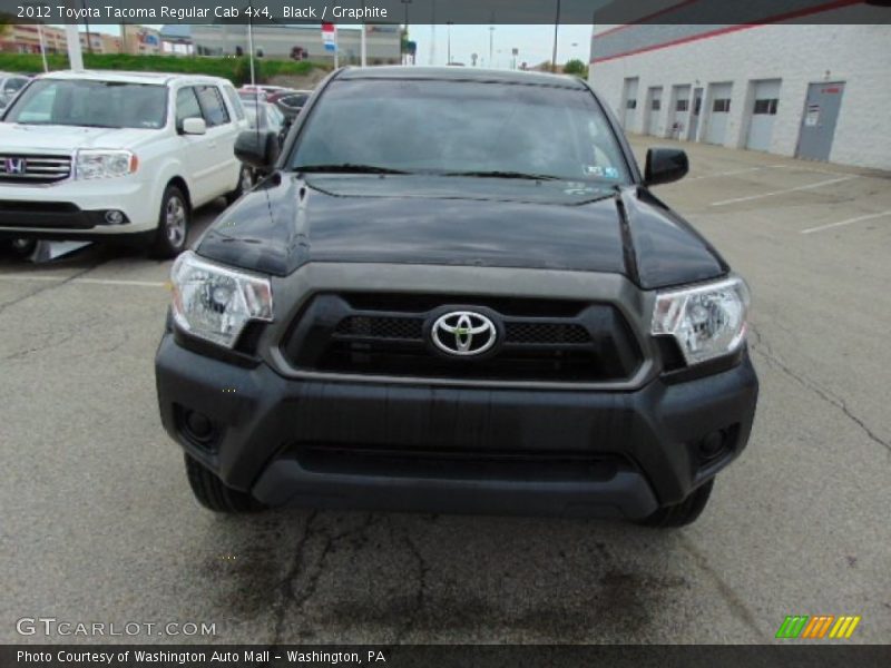 Black / Graphite 2012 Toyota Tacoma Regular Cab 4x4