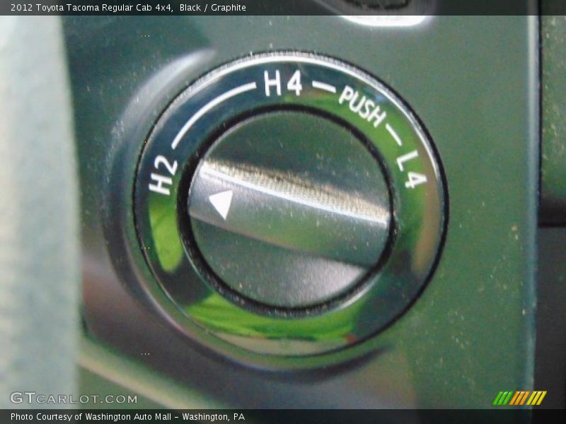 Black / Graphite 2012 Toyota Tacoma Regular Cab 4x4