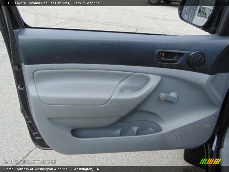 Black / Graphite 2012 Toyota Tacoma Regular Cab 4x4