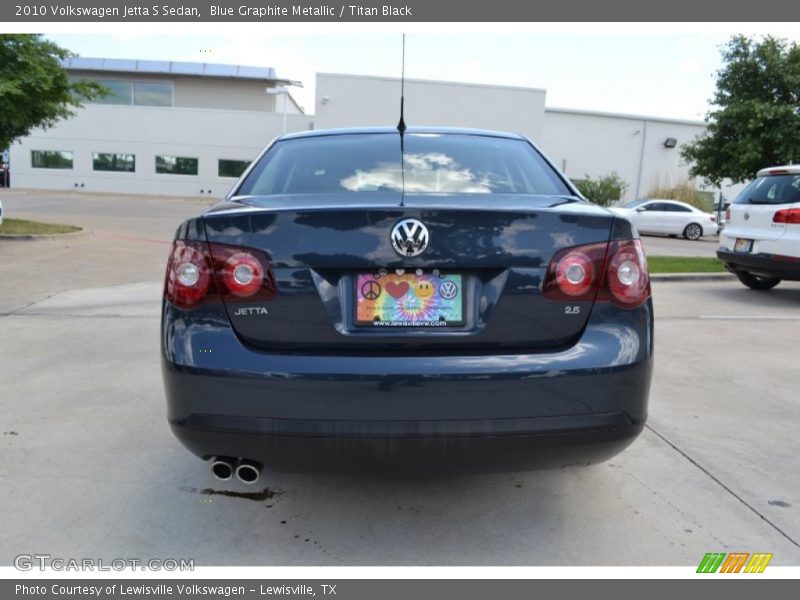 Blue Graphite Metallic / Titan Black 2010 Volkswagen Jetta S Sedan