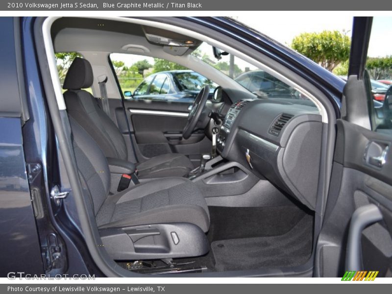 Blue Graphite Metallic / Titan Black 2010 Volkswagen Jetta S Sedan