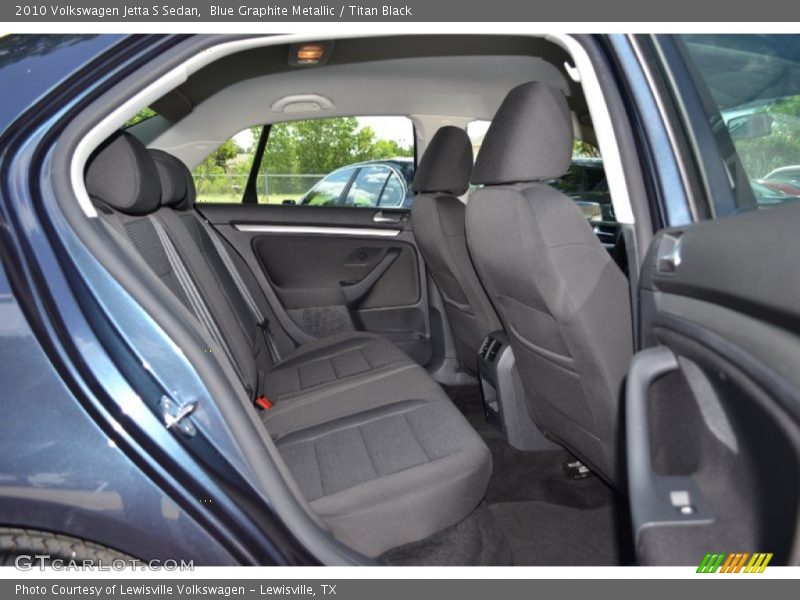 Blue Graphite Metallic / Titan Black 2010 Volkswagen Jetta S Sedan
