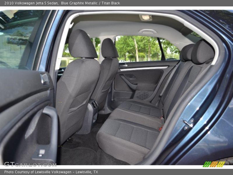 Blue Graphite Metallic / Titan Black 2010 Volkswagen Jetta S Sedan