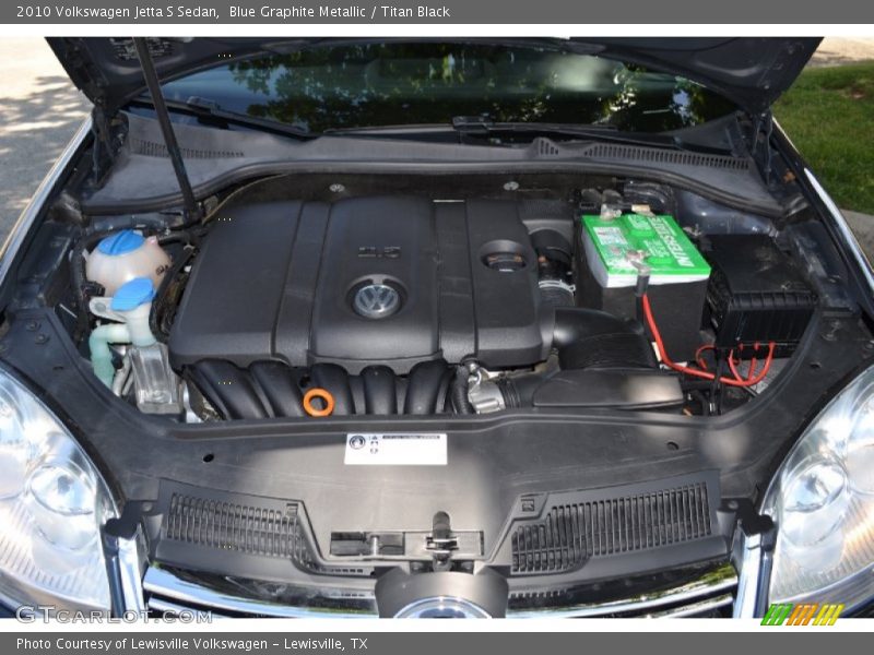 Blue Graphite Metallic / Titan Black 2010 Volkswagen Jetta S Sedan
